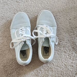 Vans Sky Blue Canvas Sneakers